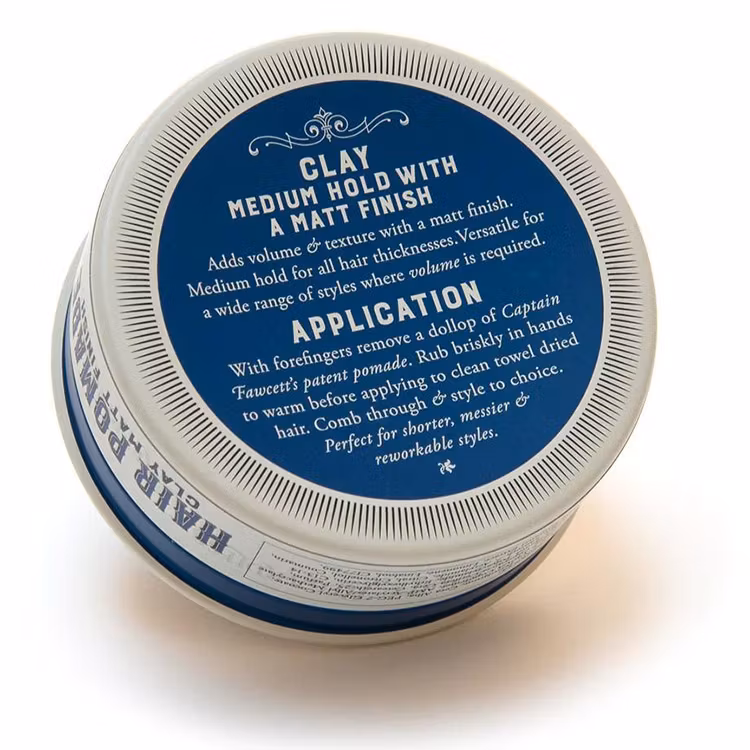 Captain Fawcett Matt Clay Pomade Blue