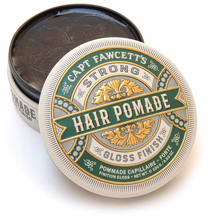 Captain Fawcett Strong Hold Pomade Green