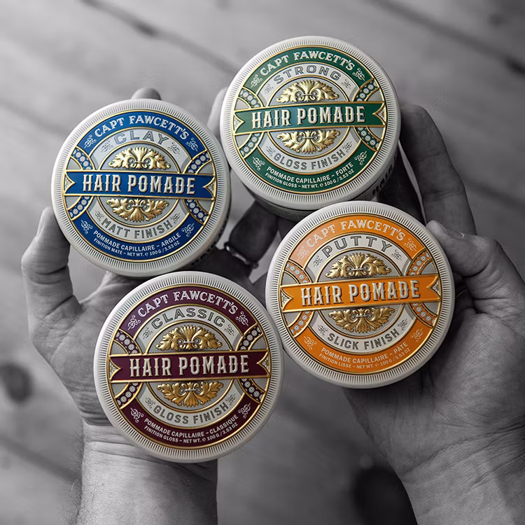 Captain Fawcett Classic Pomade Burgundy