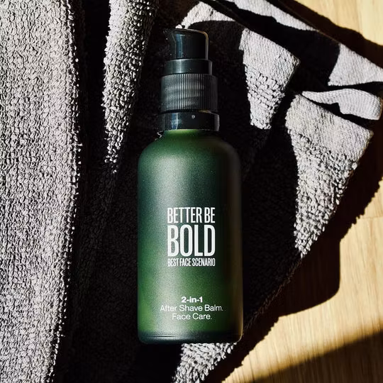 Better Be Bold Natural Face Cream & After Shave Balm