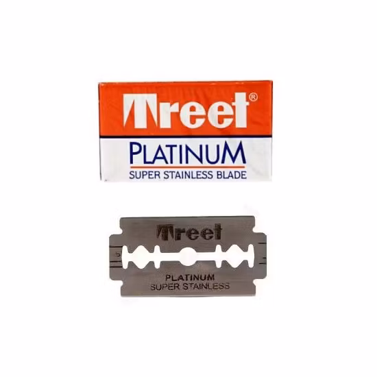 Treet Platinum Super Platinum Dubbelblad 5-p