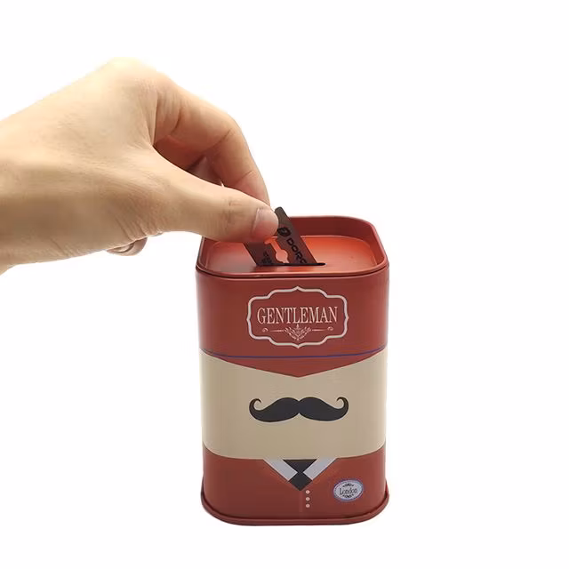 Blade Dispenser Retro Barbershop Red