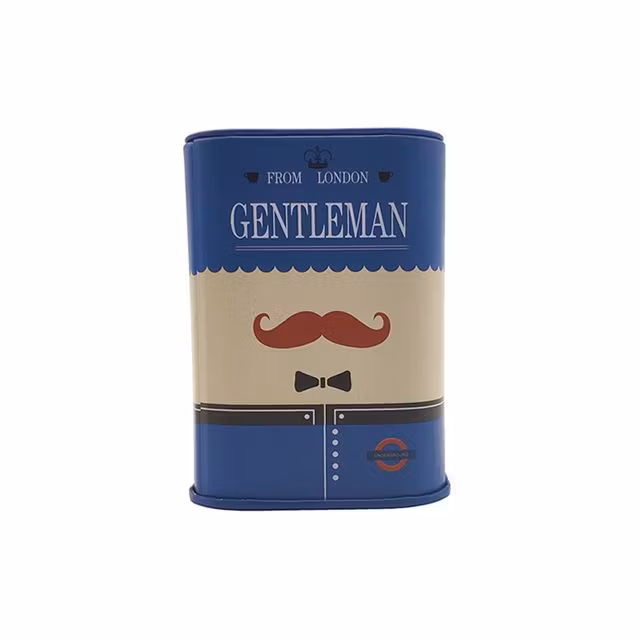 Blade Dispenser Retro Barbershop Blue