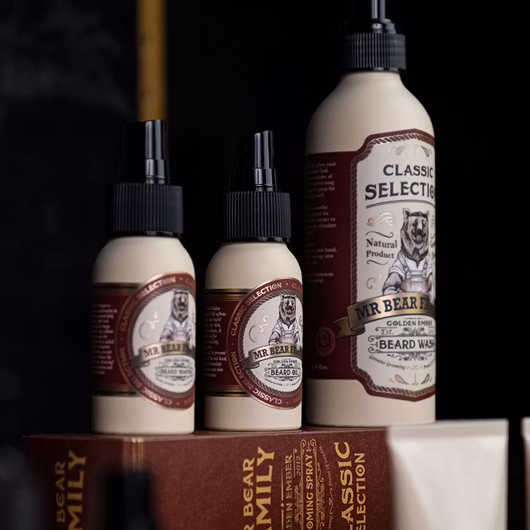 Mr Bear Family Beard Wash Golden Ember