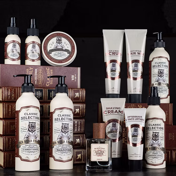 Mr Bear Family Beard Shaper Golden Ember