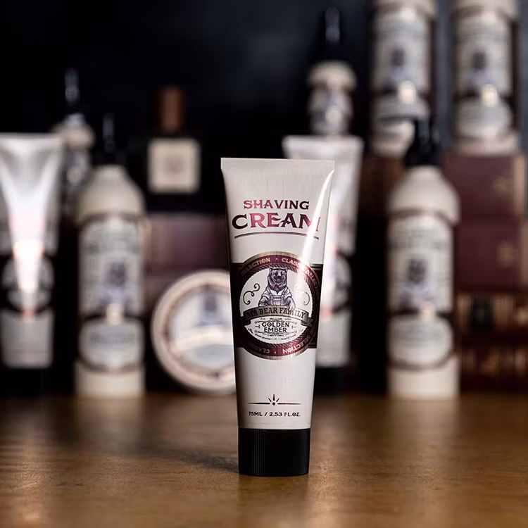 Mr Bear Family Shaving Cream Golden Ember