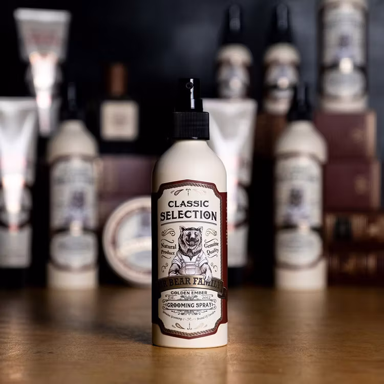 Mr Bear Family Grooming Spray Golden Ember