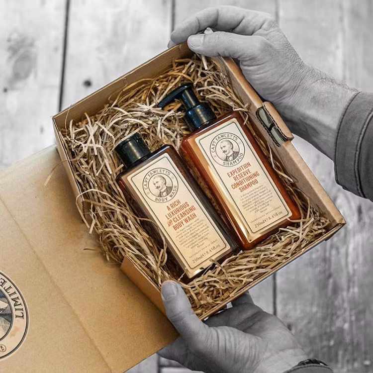 Captain Fawcett Gift Set Hair & Body Expedition Reserve