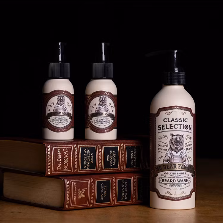 Mr Bear Family Beard Kit Golden Ember