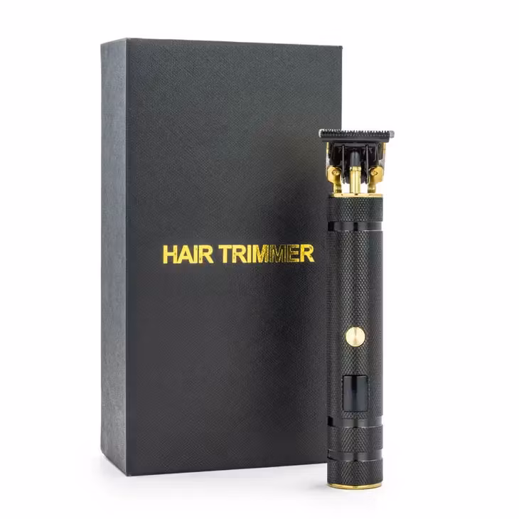 Barbarossa Brothers Skeleton Electric Head & Body Shaver Black & Gold