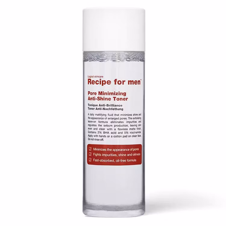 Recipe for men Pore Minimizing Anti-Shine Toner