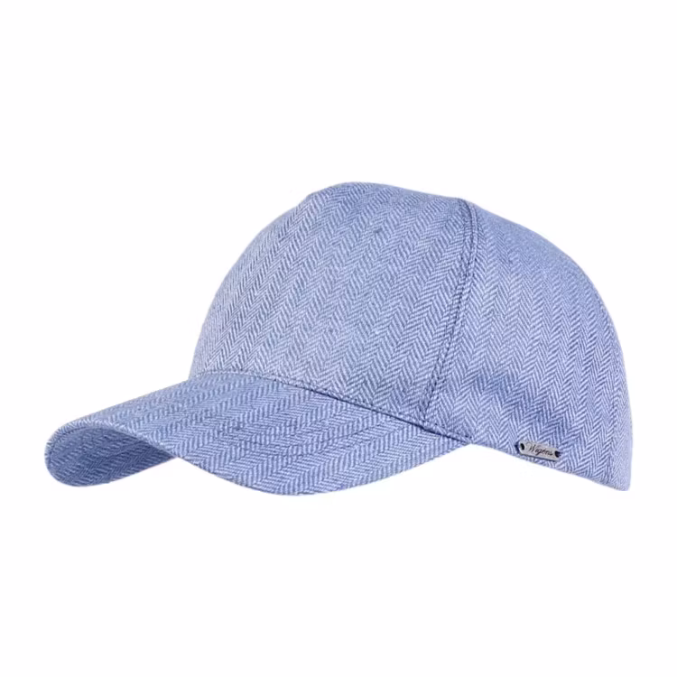 Wigens Baseball Contemporary Herringbone Blue