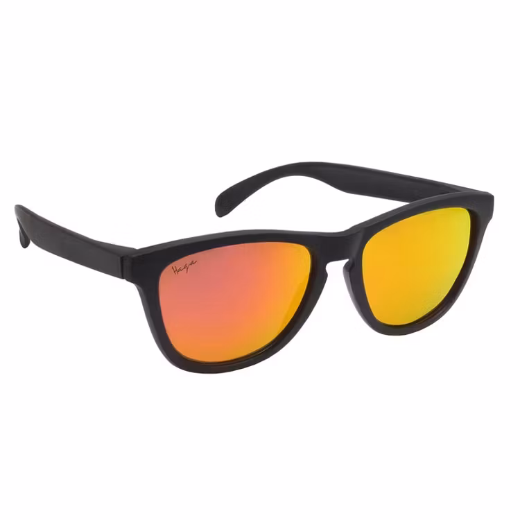 Haga Eyewear Solglasögon Fernie Black/Red Mirror