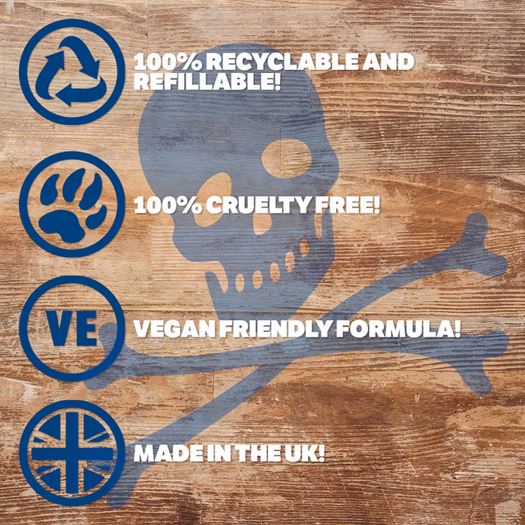 The Bluebeards Revenge Classic Bodywash Travel Size 50 ml