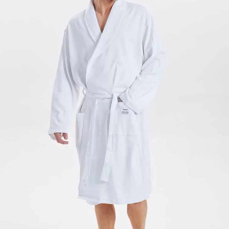 Resteröds Bathrobe Organic Cotton White