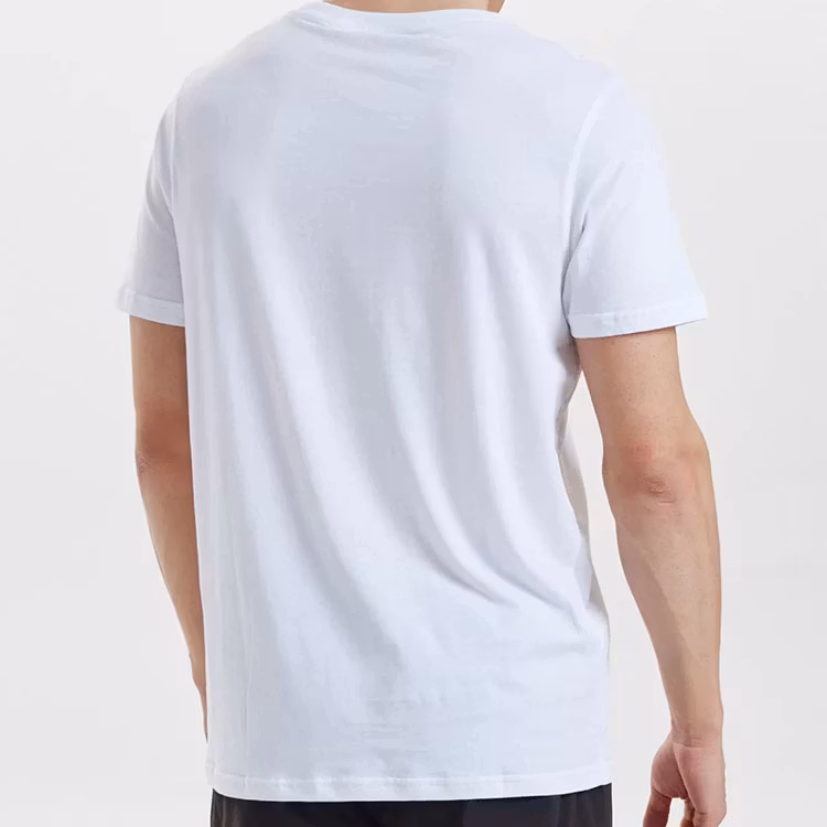 Resteröds R-Neck Tee Bamboo White