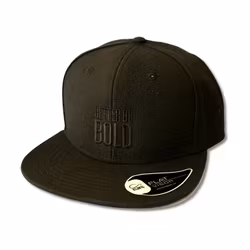 Better Be Bold Snapback Cap Black