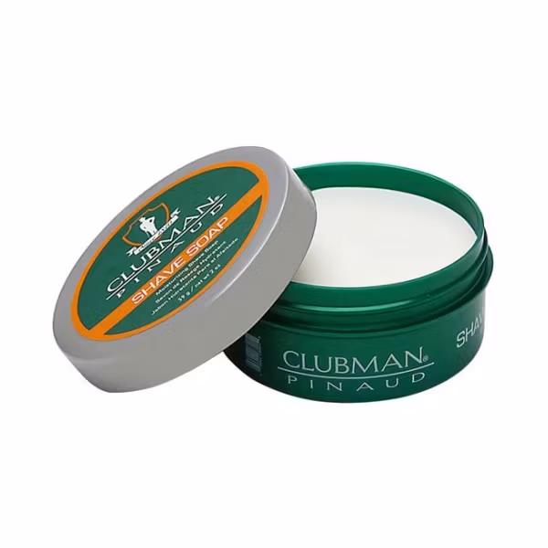 Clubman Pinaud Shaving Soap in container