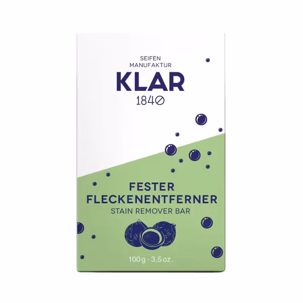 Klar Seifen Stain Remover Bar - Vegansk Galltvål