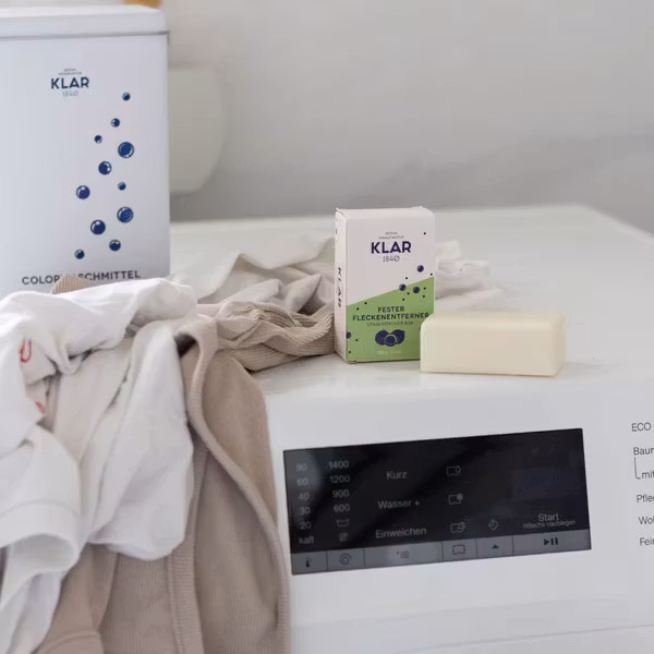 Klar Seifen Stain Remover Bar - Vegansk Galltvål