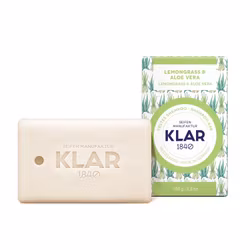 Klar Seifen Lemongrass & Aloe Vera Shampoo Bar - Fett Hår
