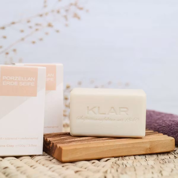 Klar Seifen Porcelain White Clay Face Soap