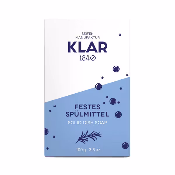 Klar Seifen Solid Dish Soap - Disktvål