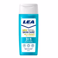 LEA Men Total Skin Care 3 in 1 Intense & Freshness Shower Gel and Shampoo