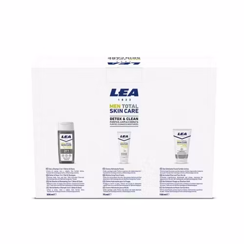 LEA Men Total Skin Care Detox & Clean Kit