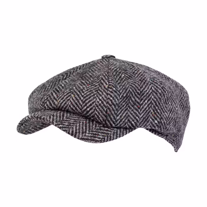 Wigens Newsboy Retro Cap Magee Herringbone