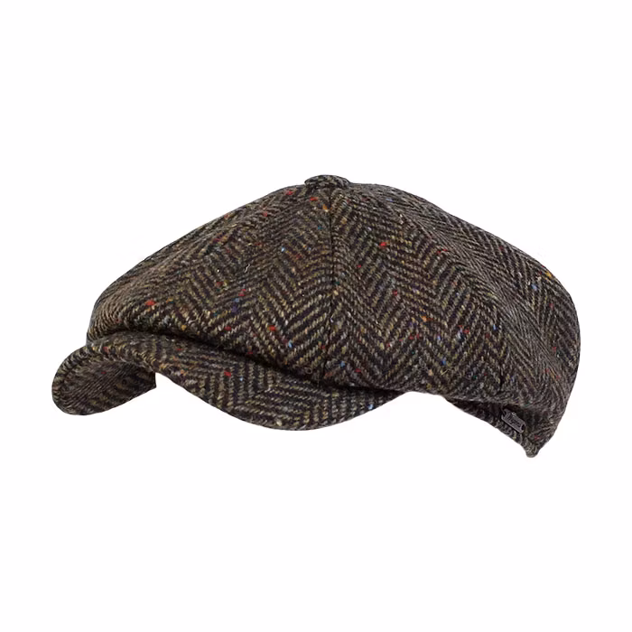 Wigens Newsboy Retro Cap Magee Herringbone