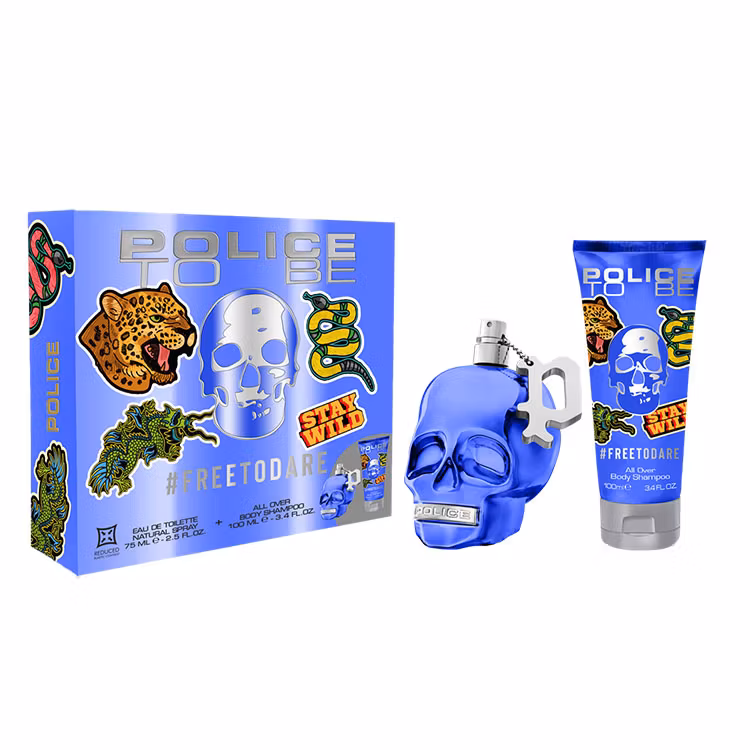 POLICE To Be Free To Dare Gift Box Man EdT och Shampoo