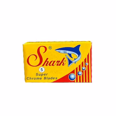 Shark Dubbelrakblad Super Chrome 5-p