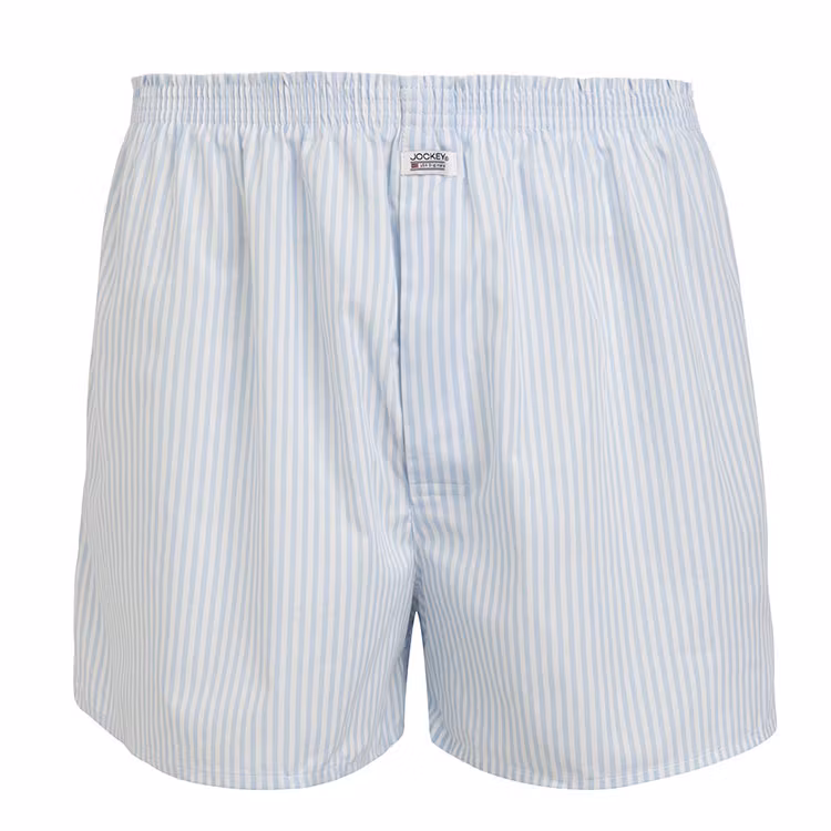 Jockey Woven Boxer Light Ink Stripe