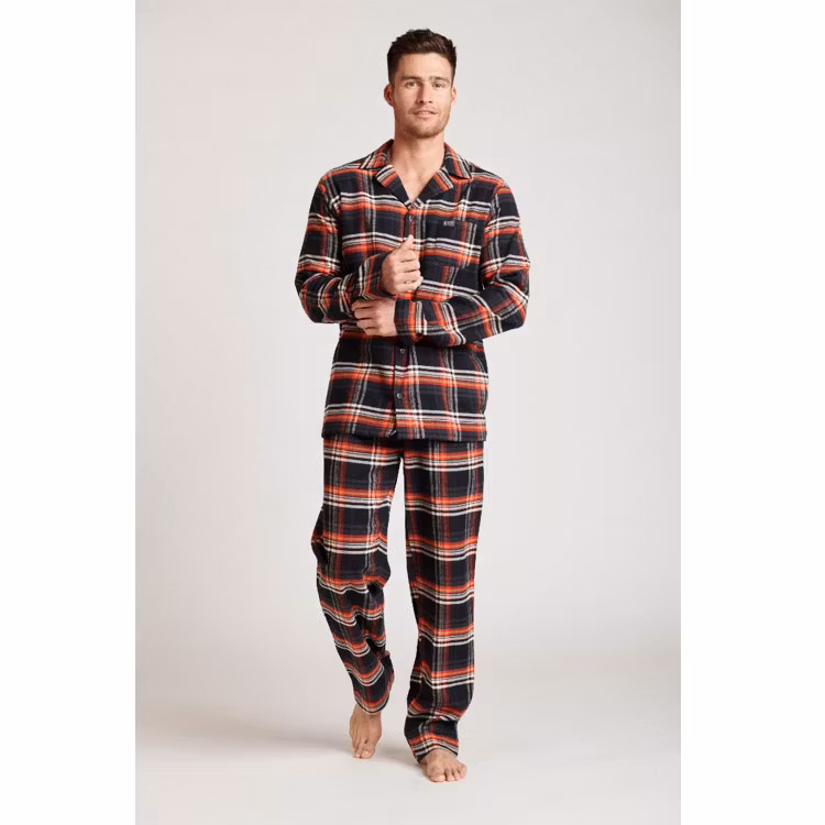 Jockey Flannel Pyjamas 1/1 Black