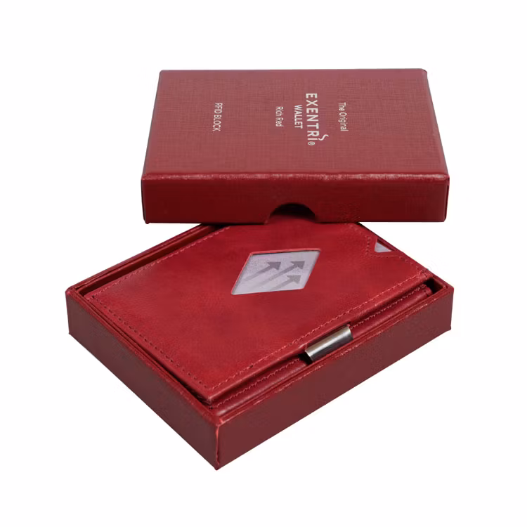 Exentri Wallet Rich Red