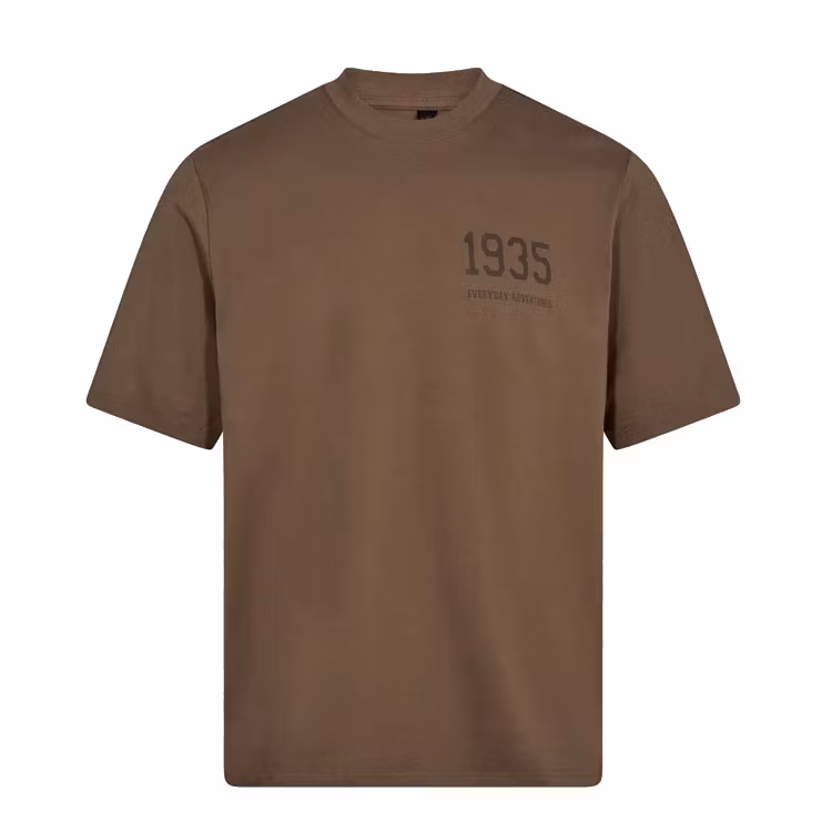 Resteröds Mid Sleeve Tee 1935 Brown