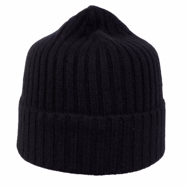 Amanda Christensen REA Beanie Cashmere Black