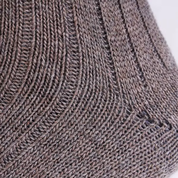 Amanda Christensen Supreme Ankle sock Cashmere/Wool Brown