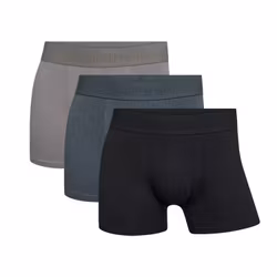 Resteröds Gunnar Boxer Cotton 3-pack Grey/Black
