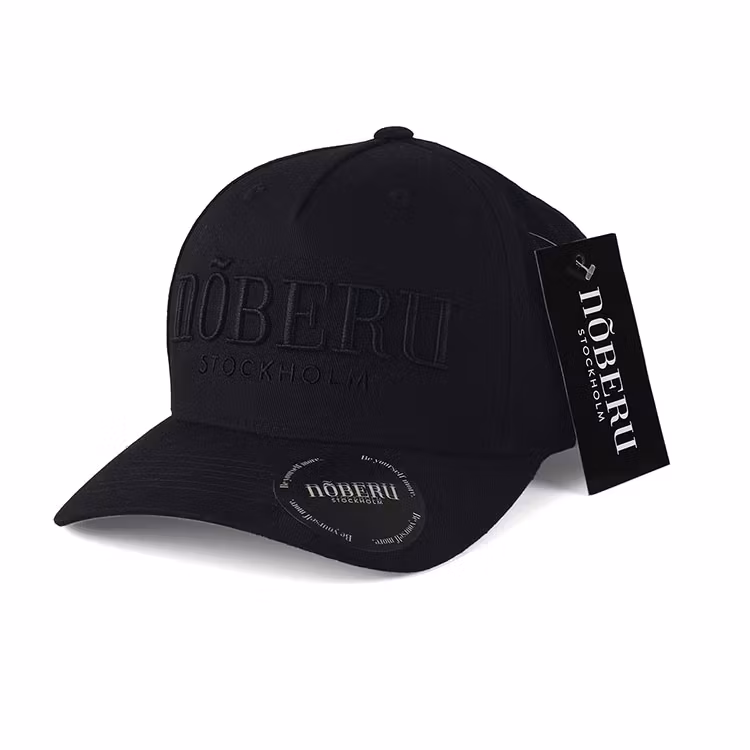 Nõberu of Sweden Black Snapback