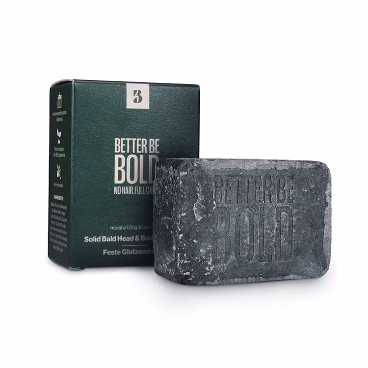 Better Be Bold Solid Bald Head & Body Wash Bar 100g