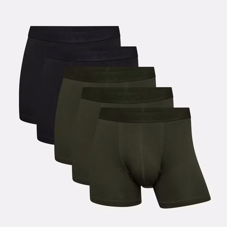 Resteröds Boxer Bamboo 5-pack Regular Leg Mix 36