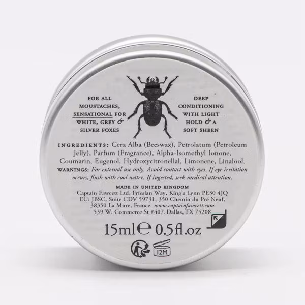 Captain Fawcett Bianco Classico Moustache Wax