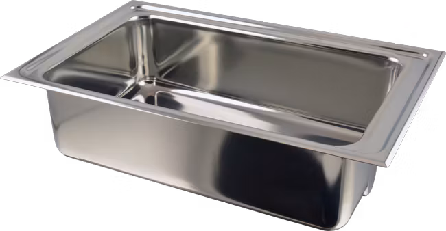 Vacsto Vakuum Kantin GN 1/2 h100 rostfri met. 1 bar