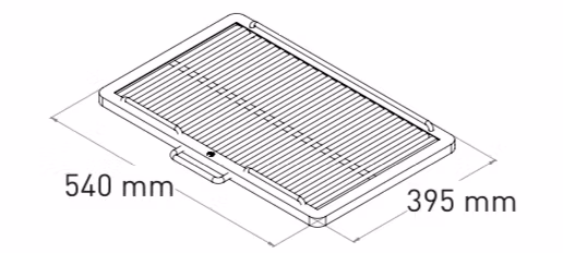 Mibrasa Mini 45 - Kolugn med grill (Godkänd e. Kiwa 3002)