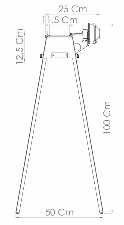 Kolgrill Tecno roast 20 Grillspetts Rotisserie
