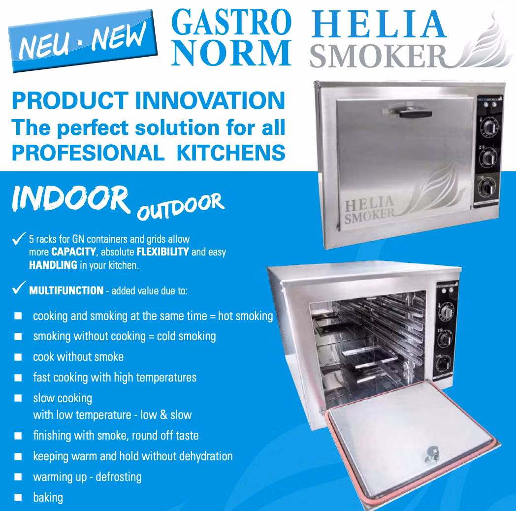 HeliaPro Smoker Gastronorm