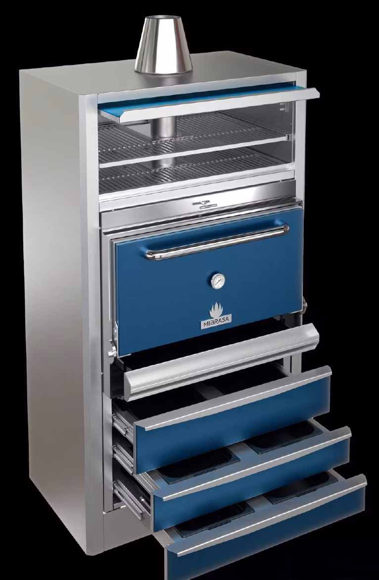 Mibrasa Hot 75 kolugn med värmelådor