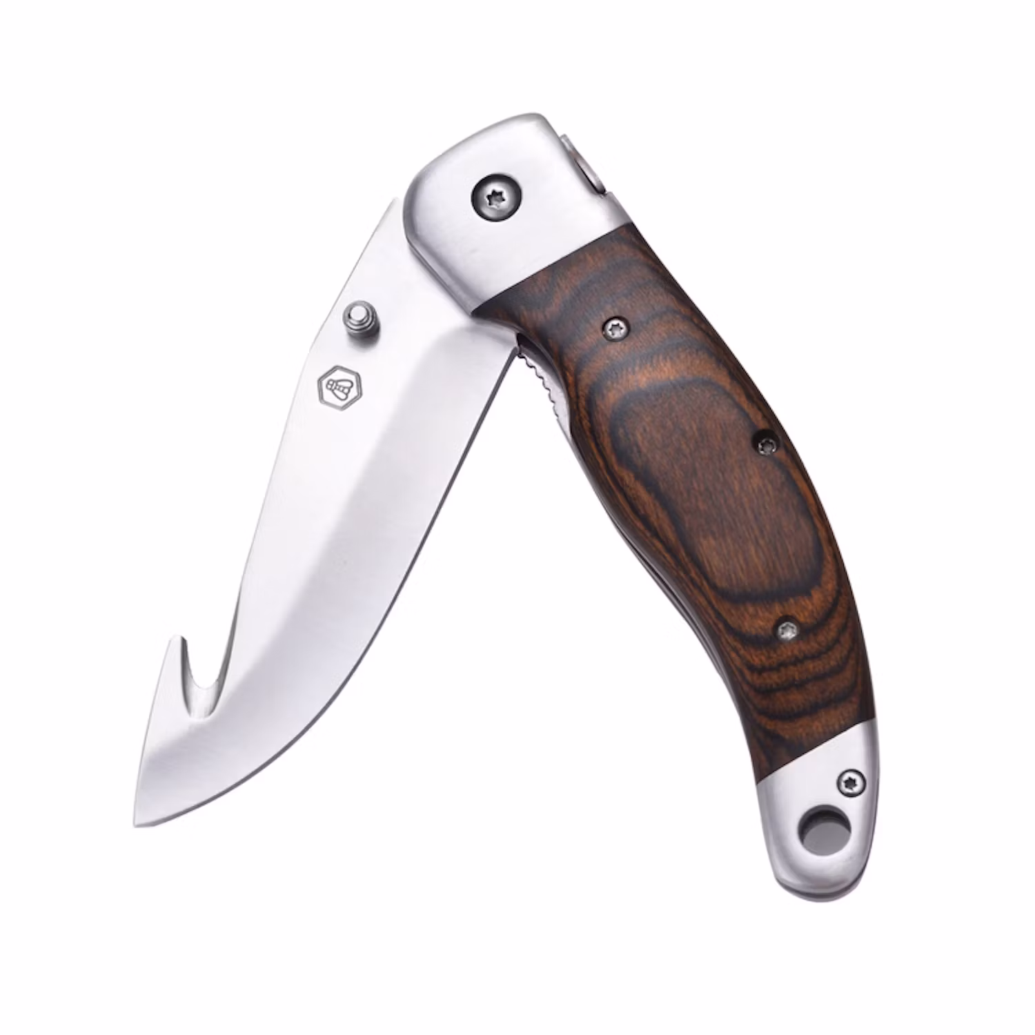 Laguiole Prohunter jaktfällkniv ink. läderfodral (40268457)